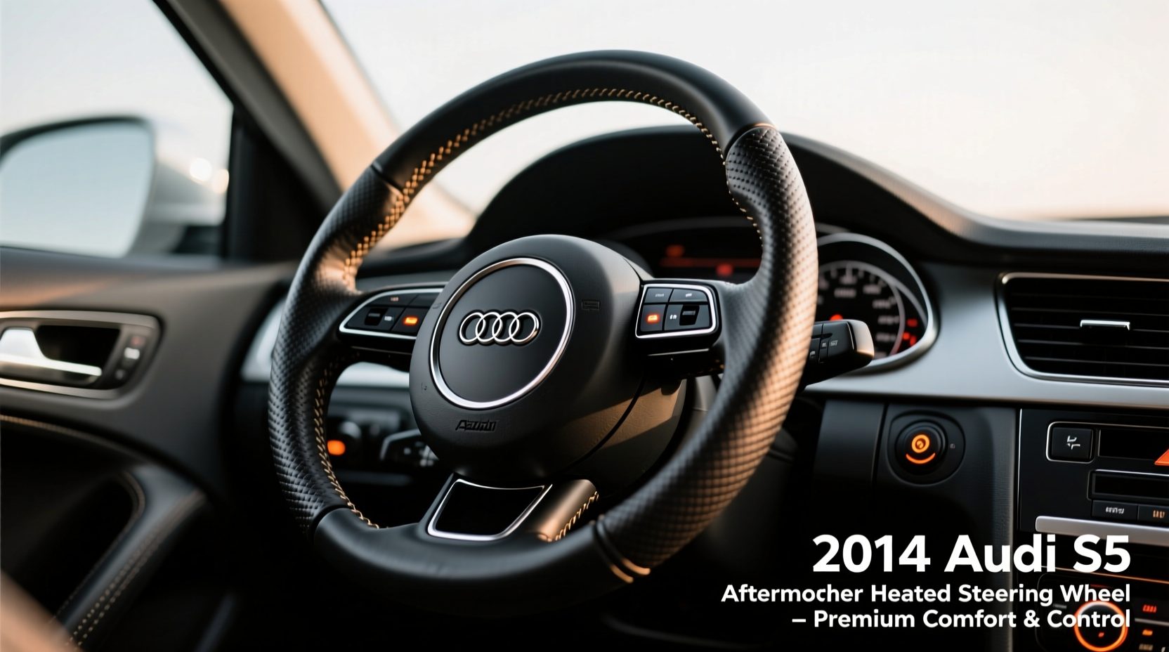 2014 audi s5 aftermarket heated wheel