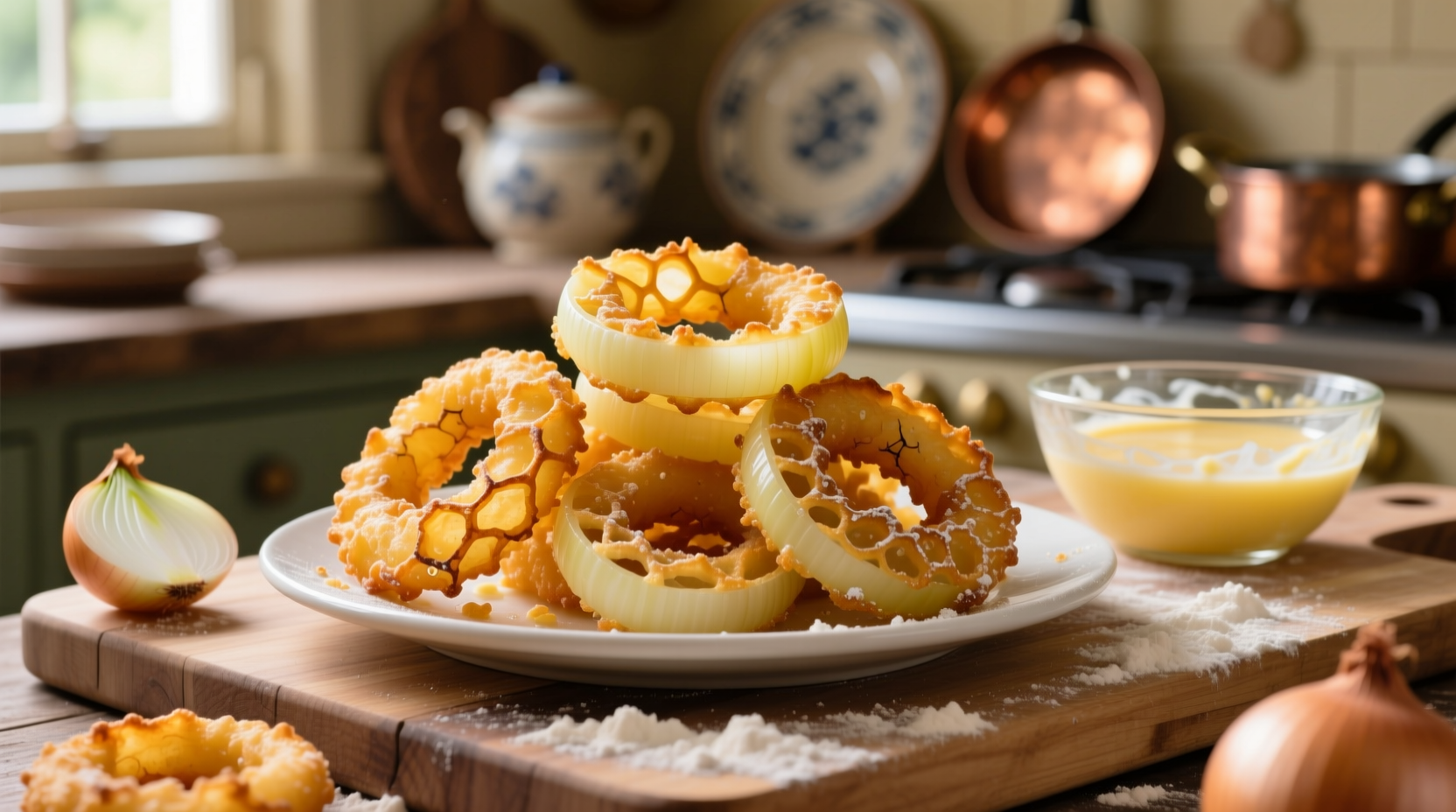 recipe onion ring batter