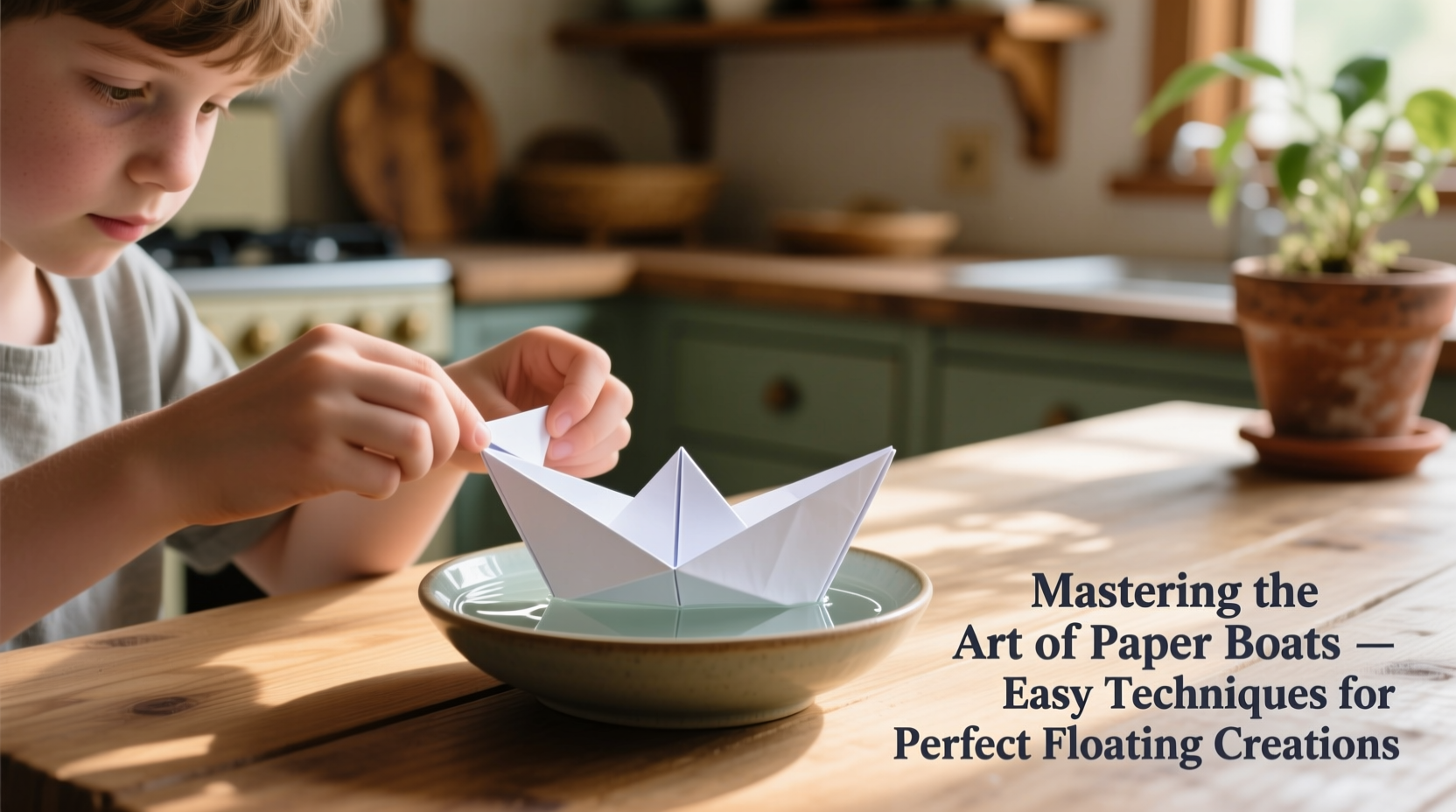 Creating Float With Tissue Paper Mastering The Art Of Paper Boats Easy Techniques For Perfect Floating ...