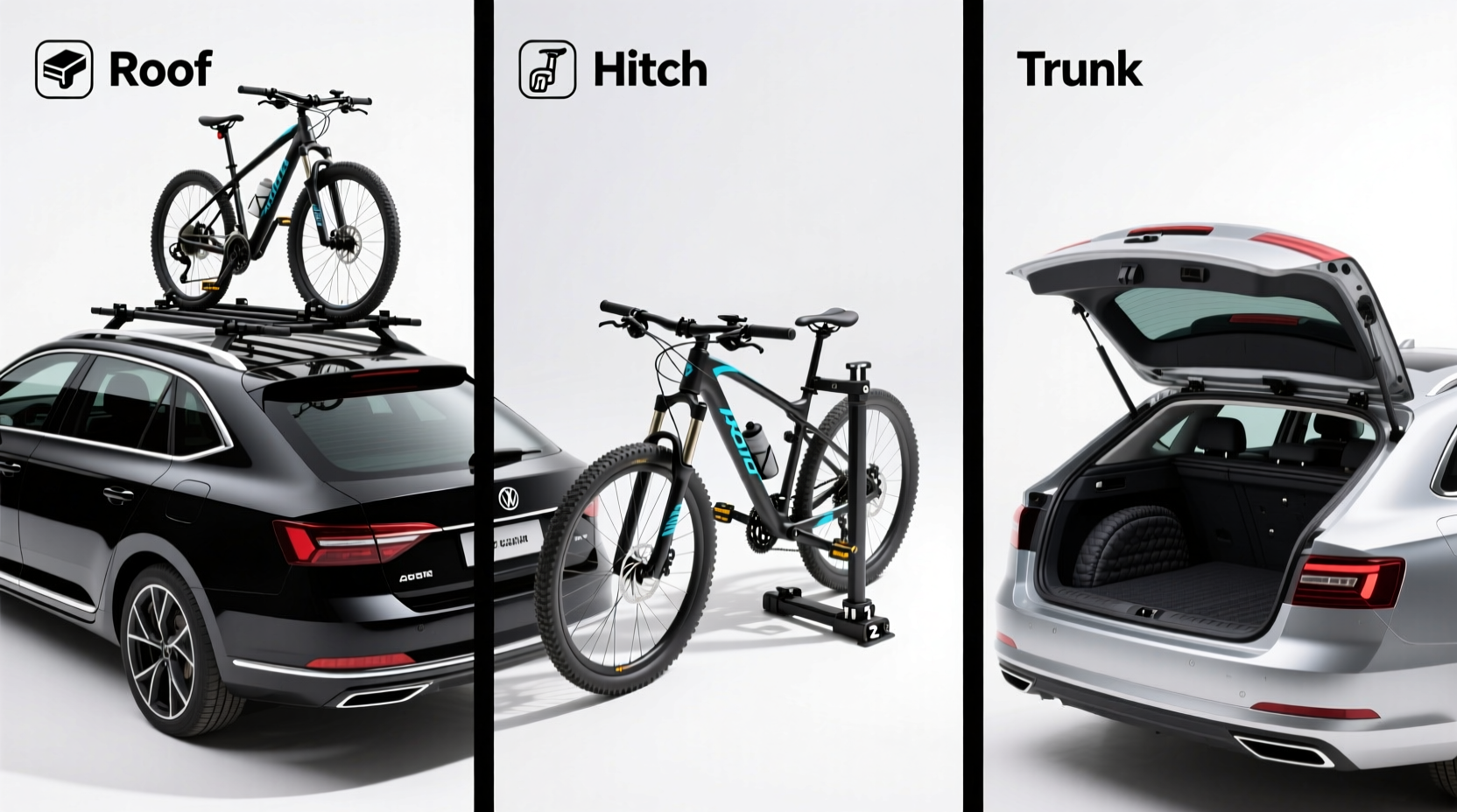 octavia a7 bike rack install