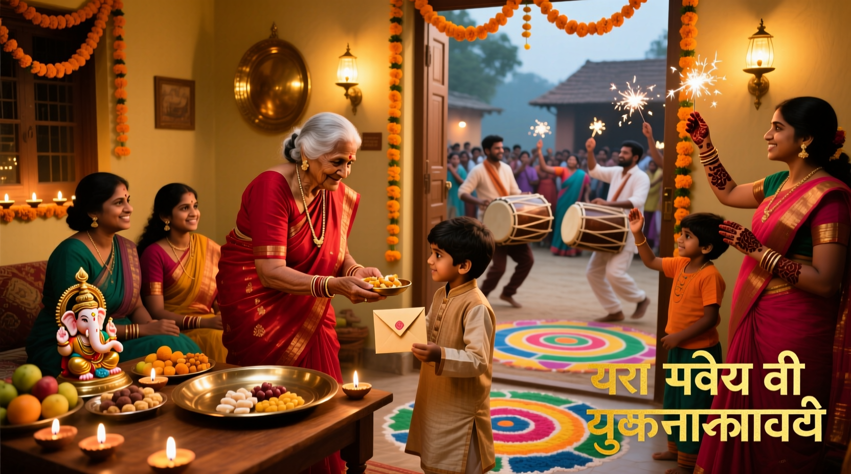 how we celebrate new year in hindi