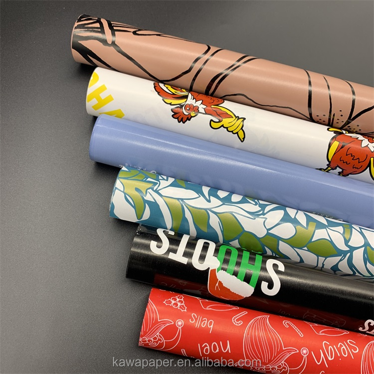 Custom Printed Christmas Gift Wrapping Paper