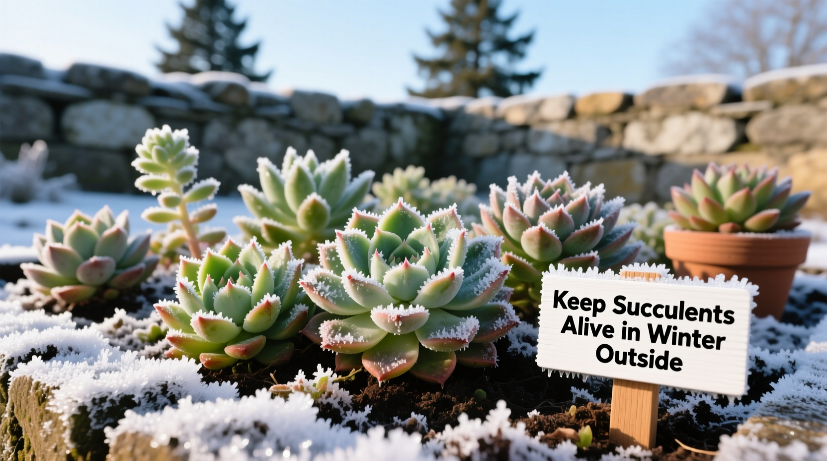 How to Keep Succulents Alive in Winter Outside