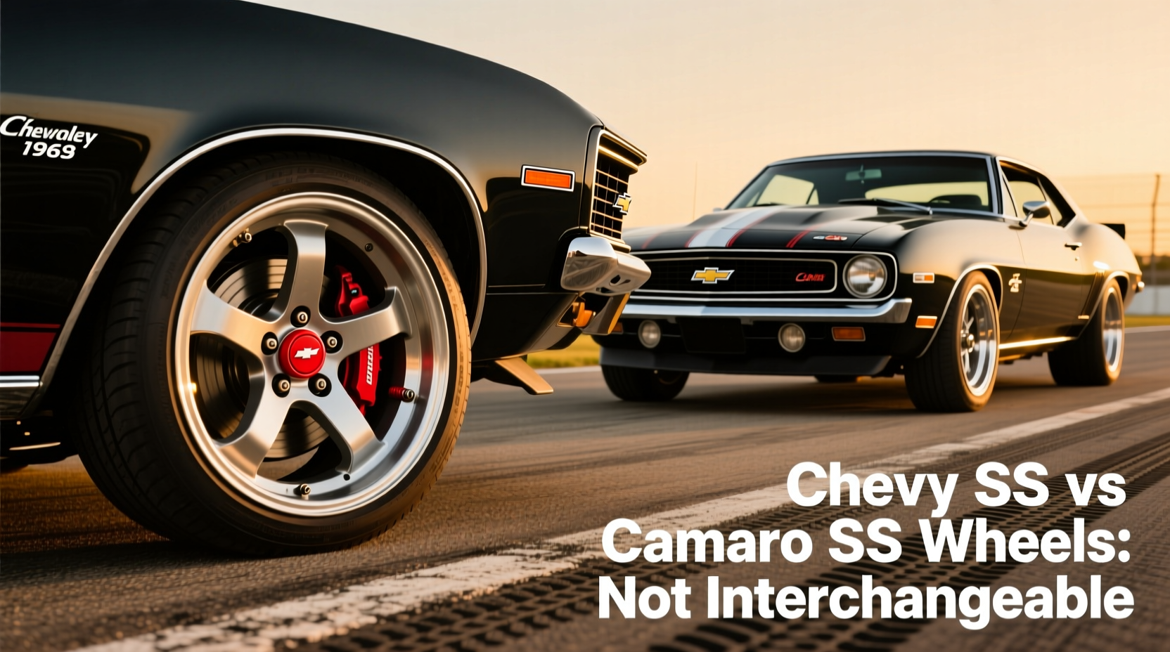 chevy ss vs camaro ss wheel