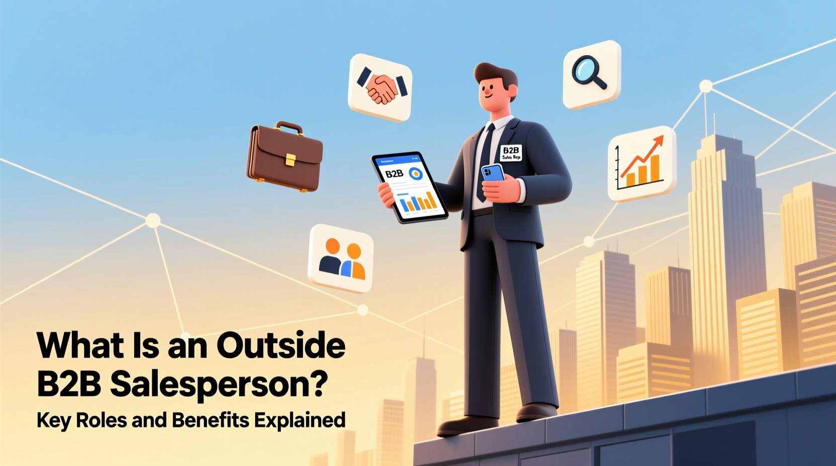 what is an outside b2b salesperson