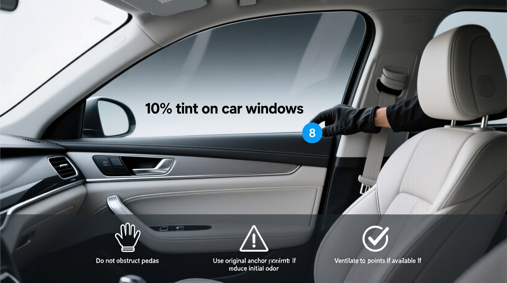 10 tint on car windows