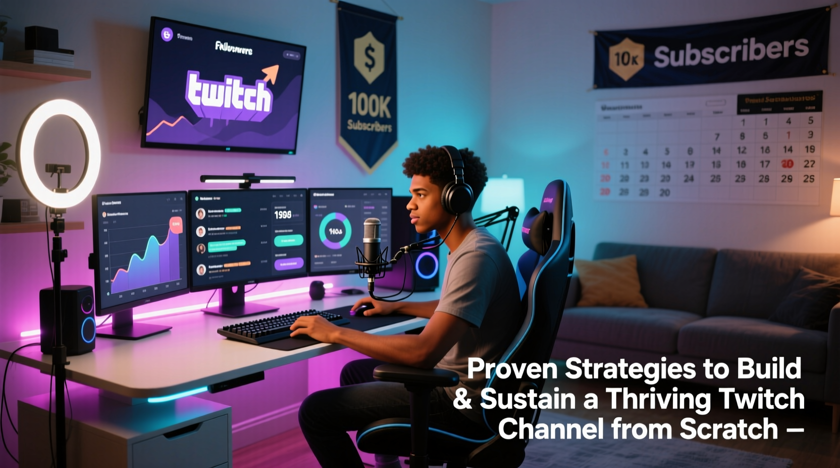 proven strategies to build and sustain a thriving twitch channel from scratch