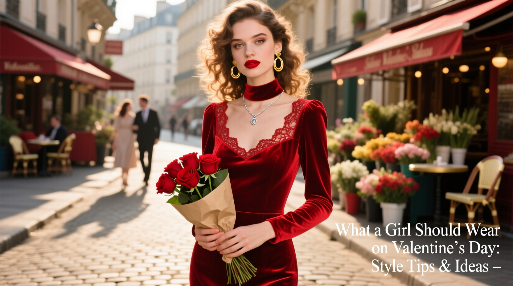 what should a girl wear on valentines day