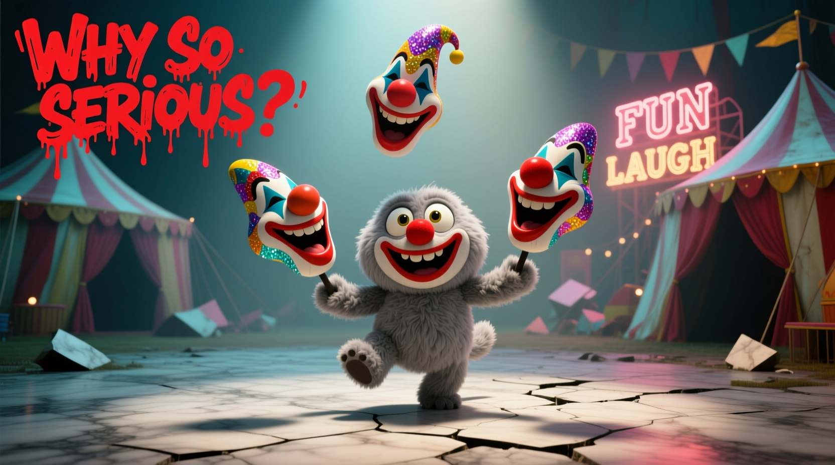 Why So Serious: Labubu's Juggling Clown Represents Emotional