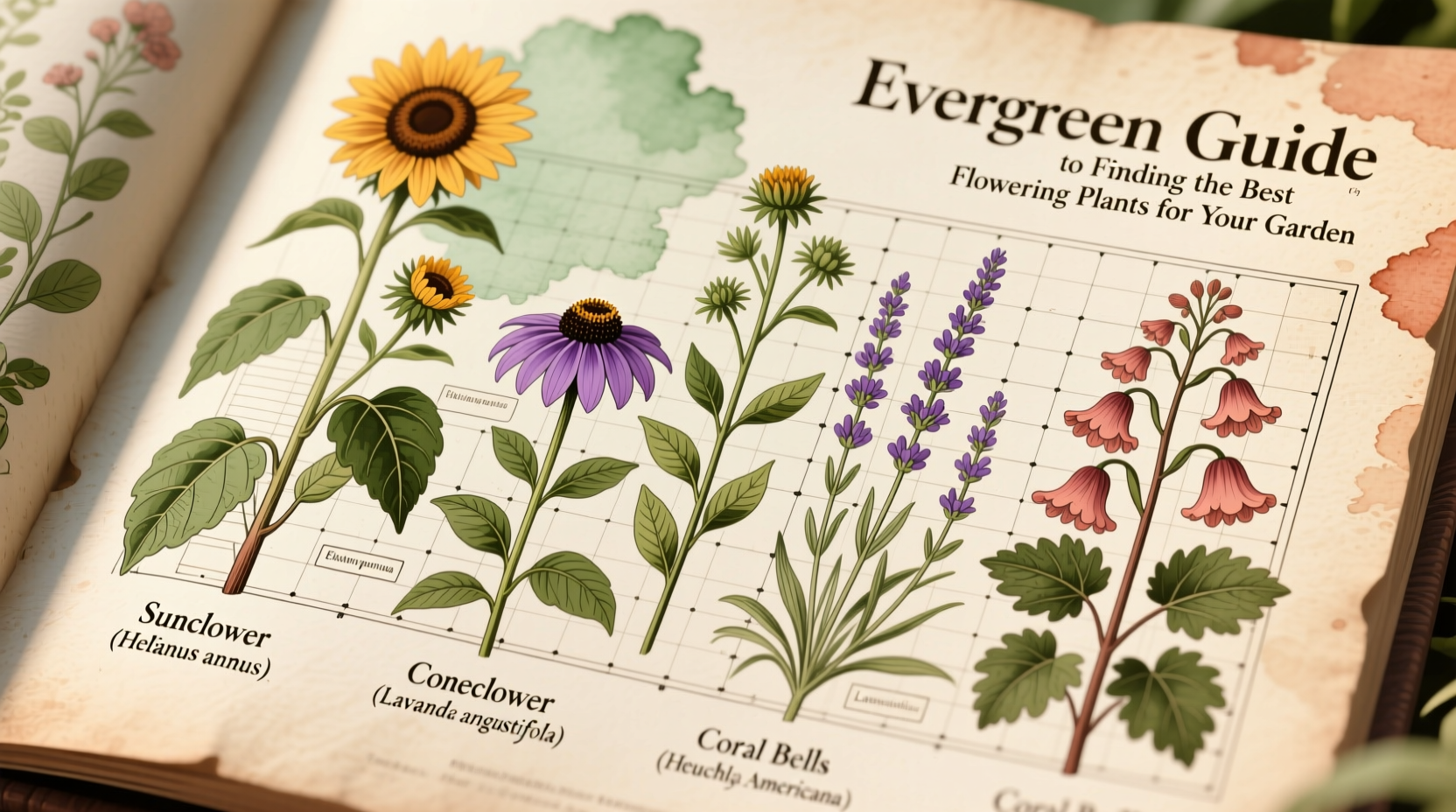 evergreen guide to finding the best flowering plants for your garden