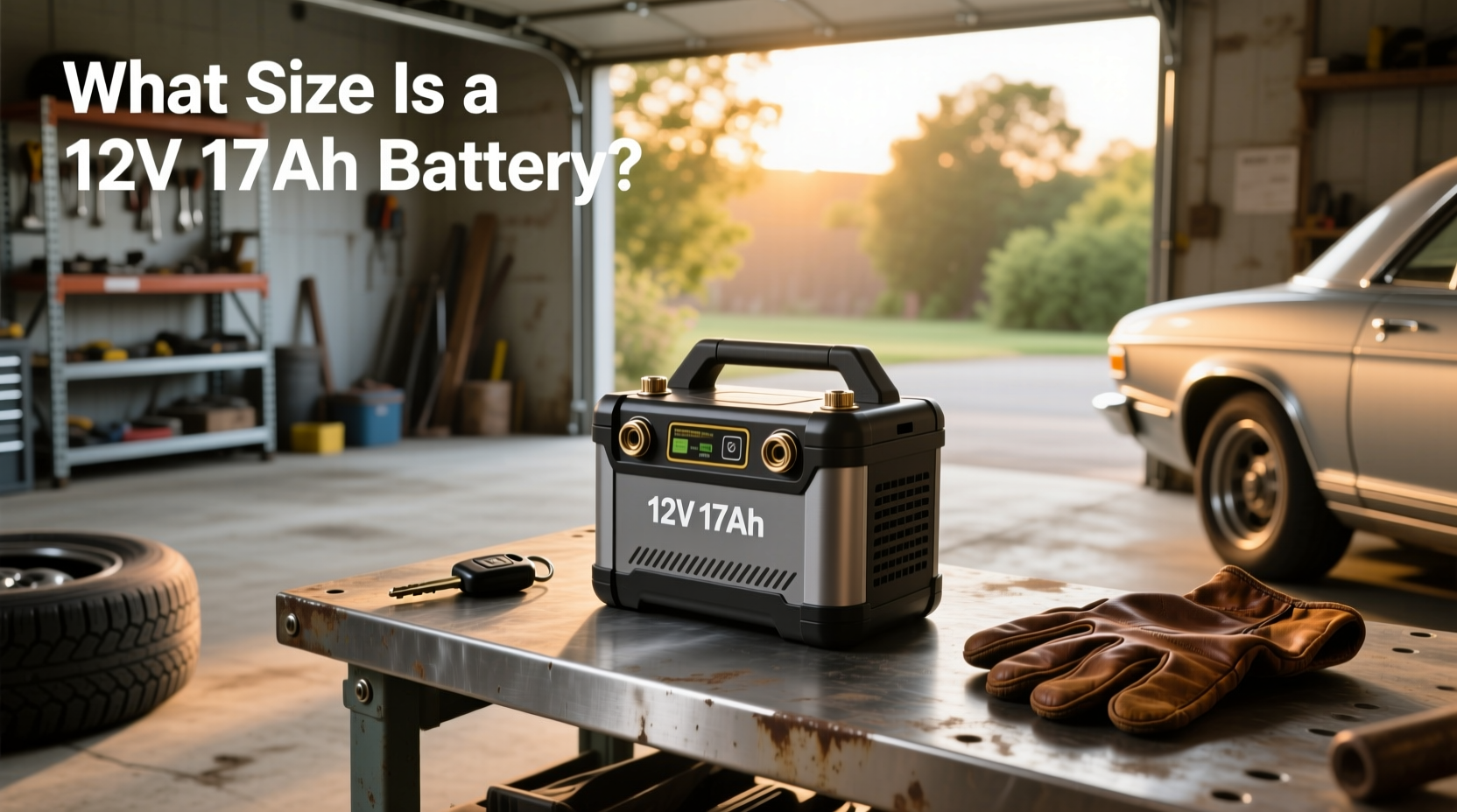 How to choose 12v 17ah jump starter battery,What size is a 12V 17Ah battery?