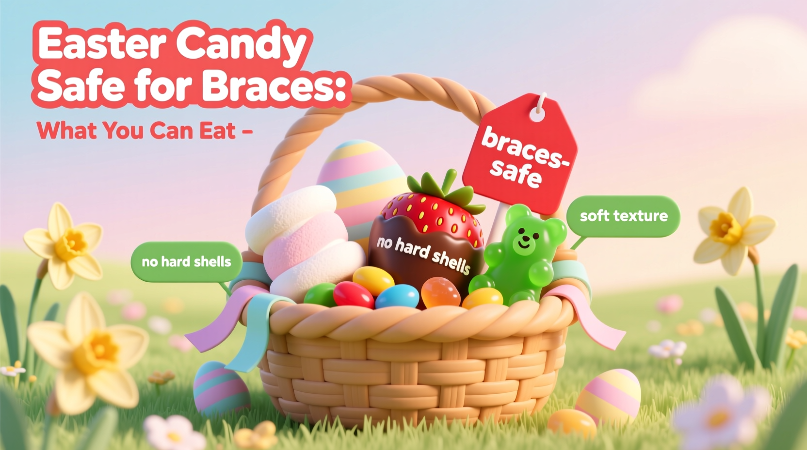 what easter candy can you eat with braces