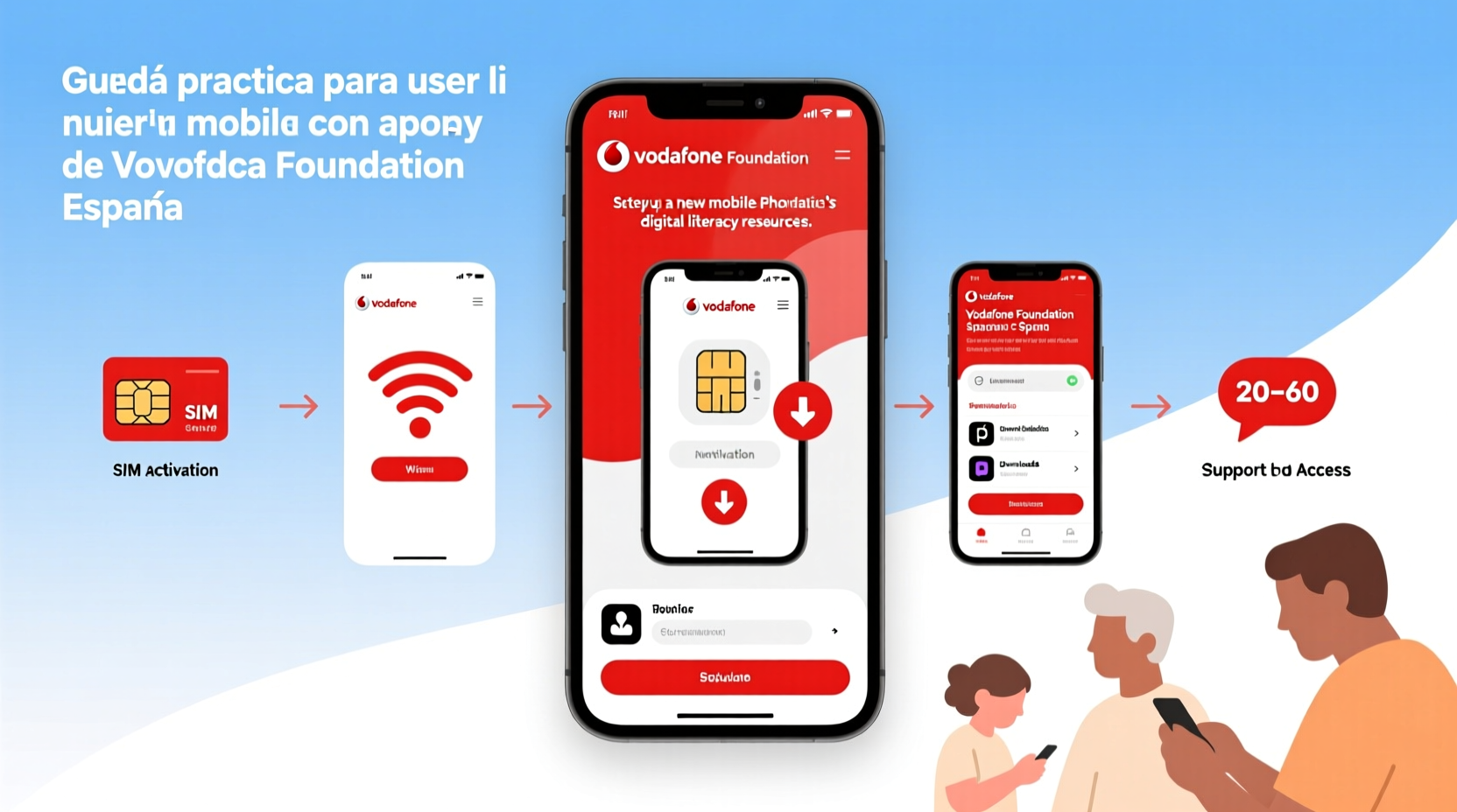 a practical guide to using new mobile phones with vodafone foundation spain support