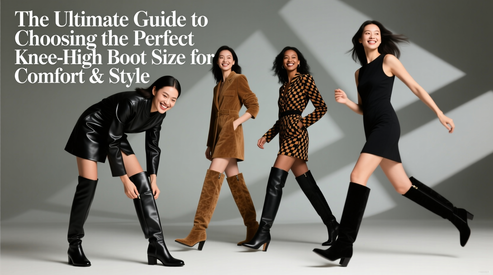 the ultimate guide to choosing the perfect knee high boot size for comfort and style