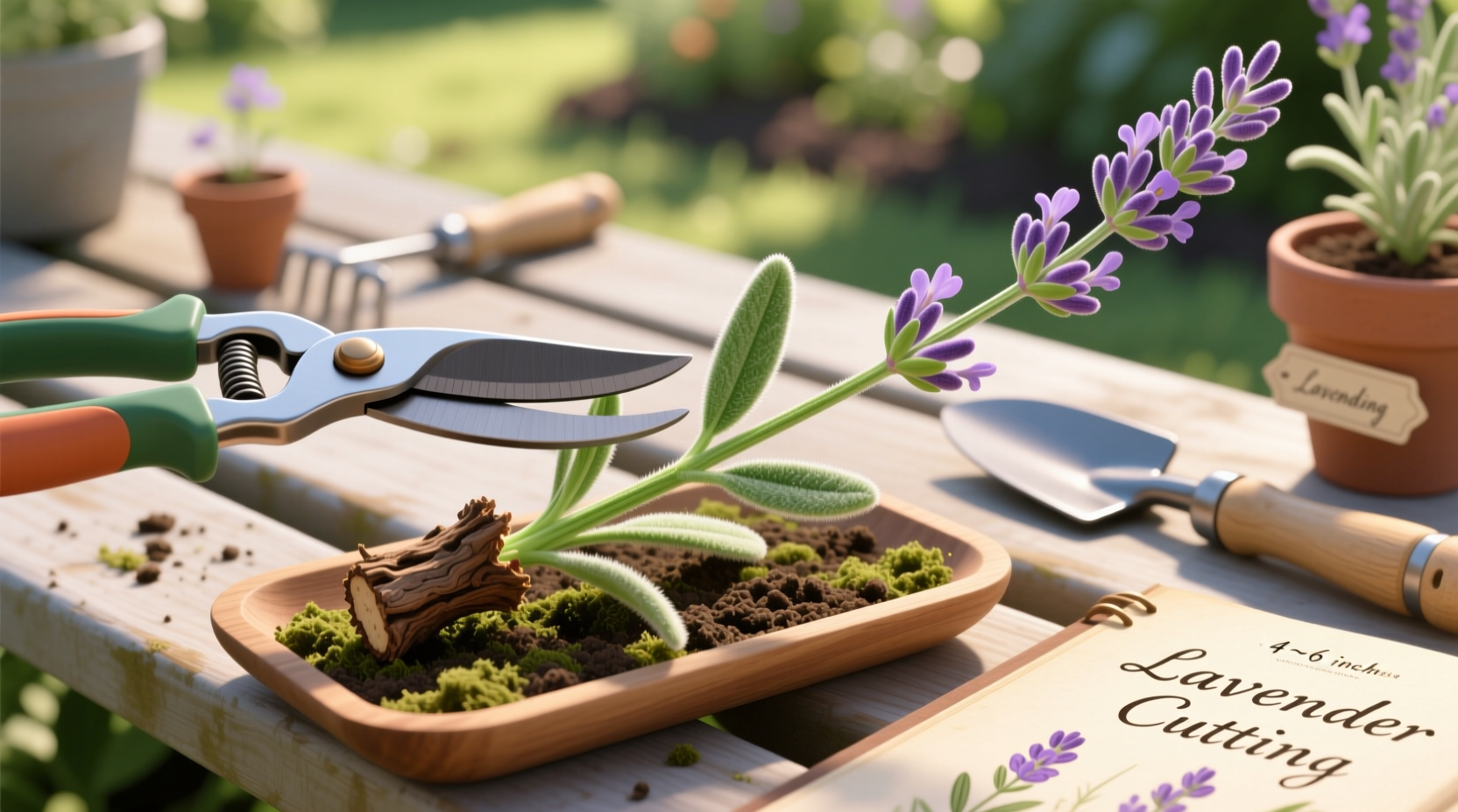 How to Take a Cutting from a Lavender Plant