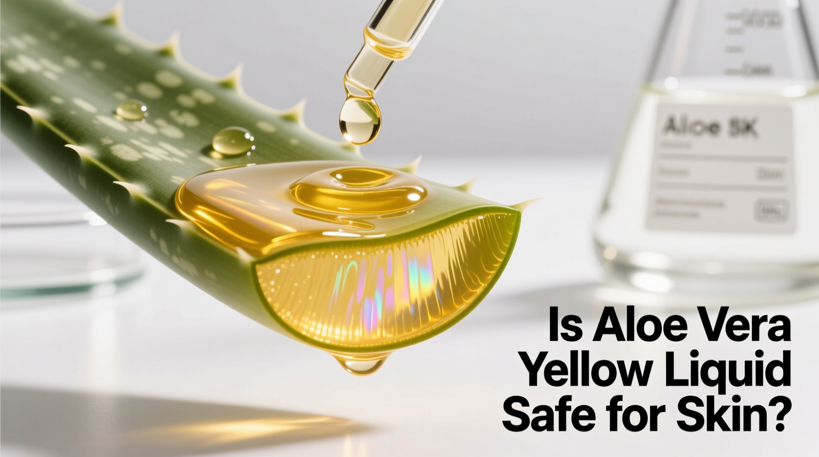 Is Aloe Vera Yellow Liquid Safe for Skin?