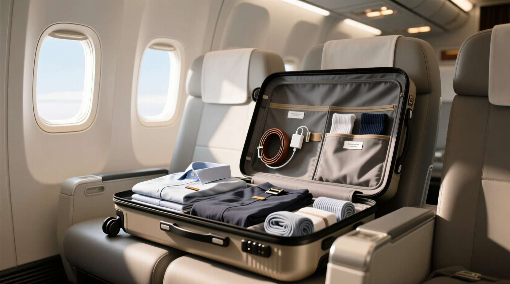 pack your suitcase as efficiently as a flight attendant
