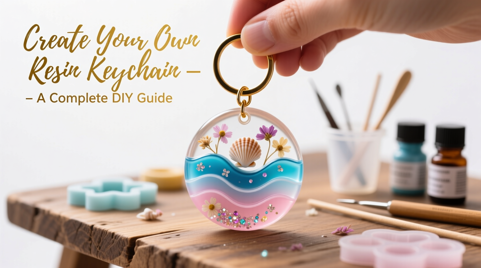 creative ways to personalize your keychain with resin art a complete diy guide