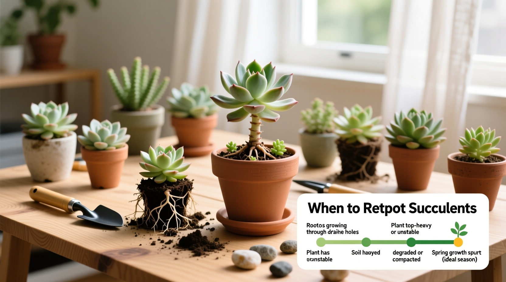 When to Repot Succulent Plants: Expert Timing Tips