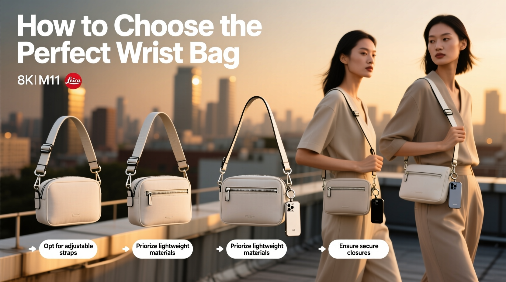 how to choose the perfect wrist bag for your phone key features and style tips