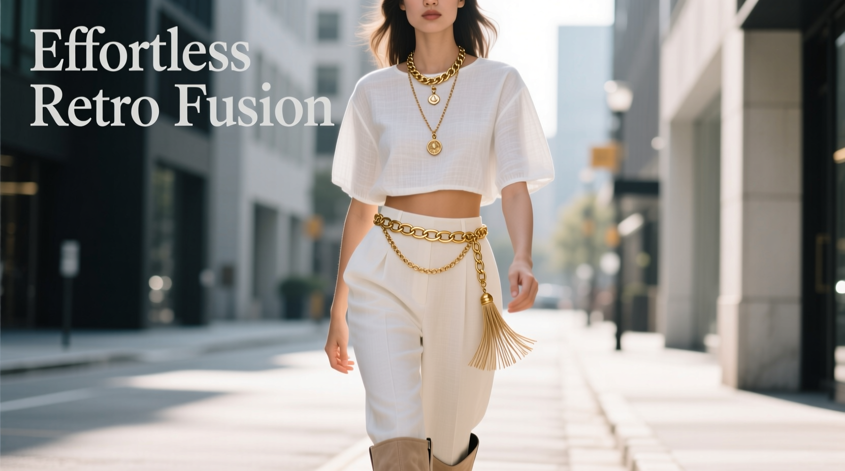 effortless tips to blend retro waist chains seamlessly with modern outfits
