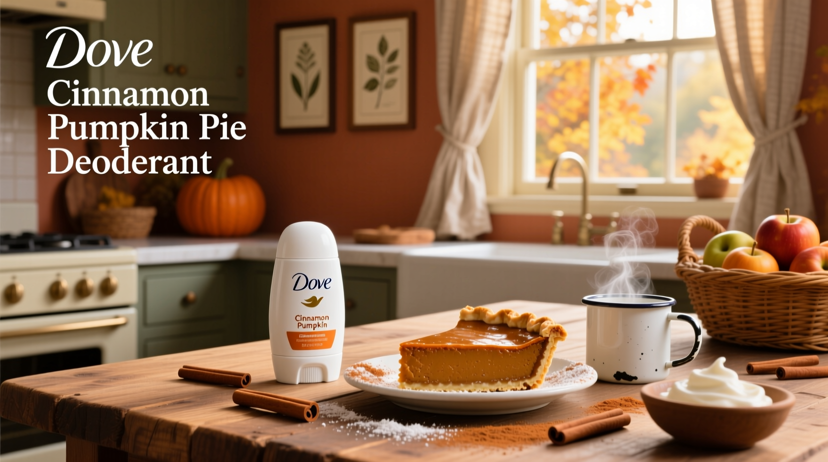 dove cinnamon pumpkin pie deodorant review