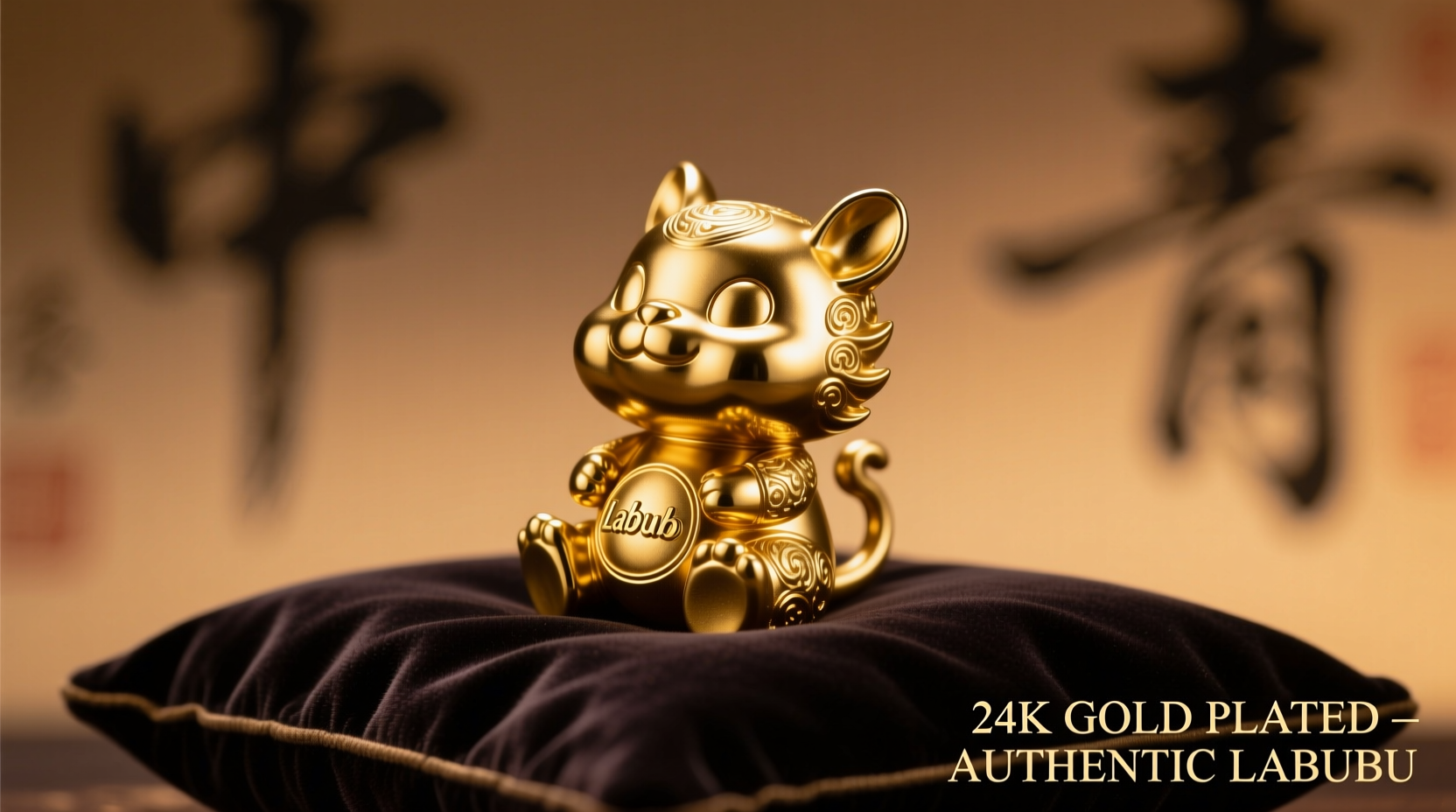 is a 24 karat gold labubu real