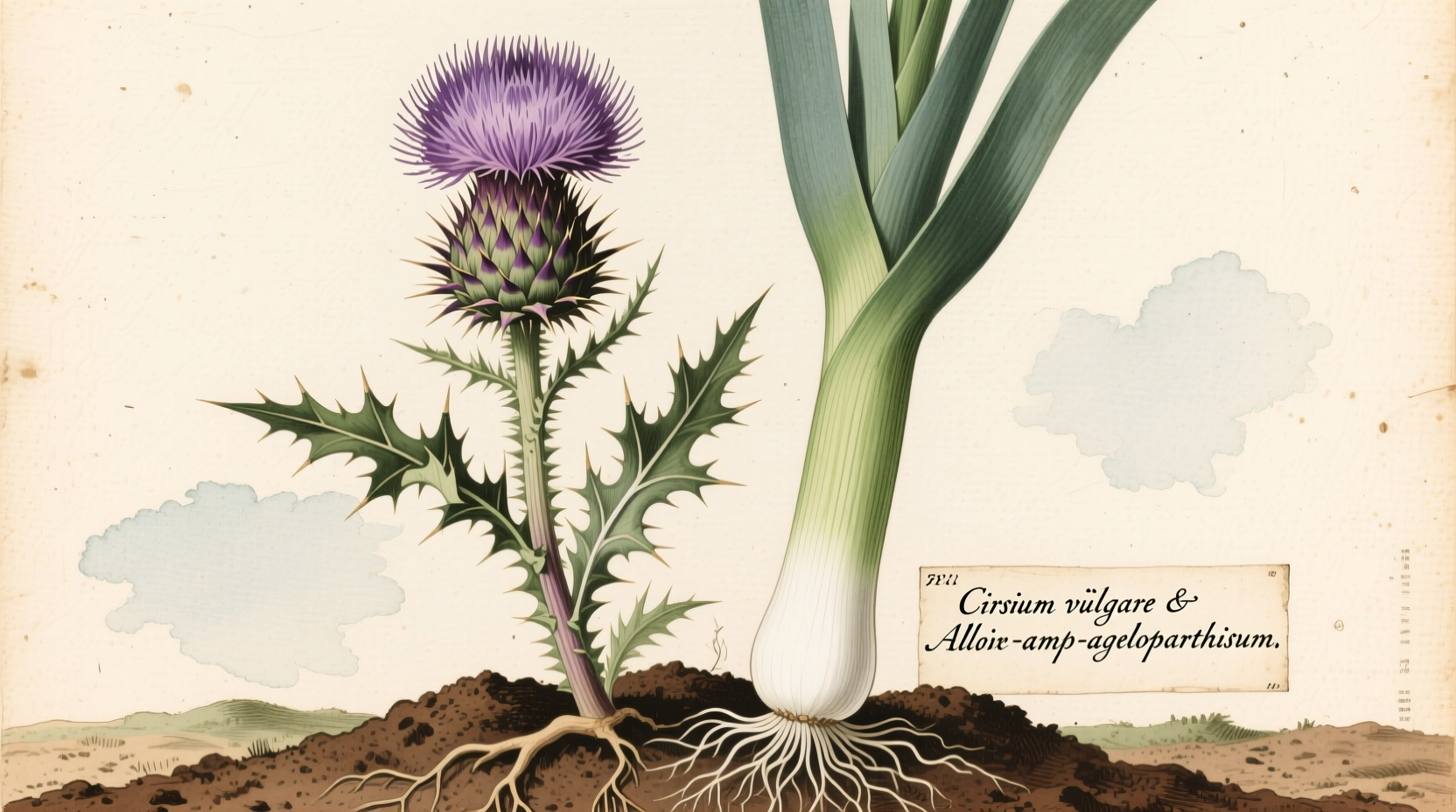 Thistle and Leek: Scotland and Wales National Symbols Explained