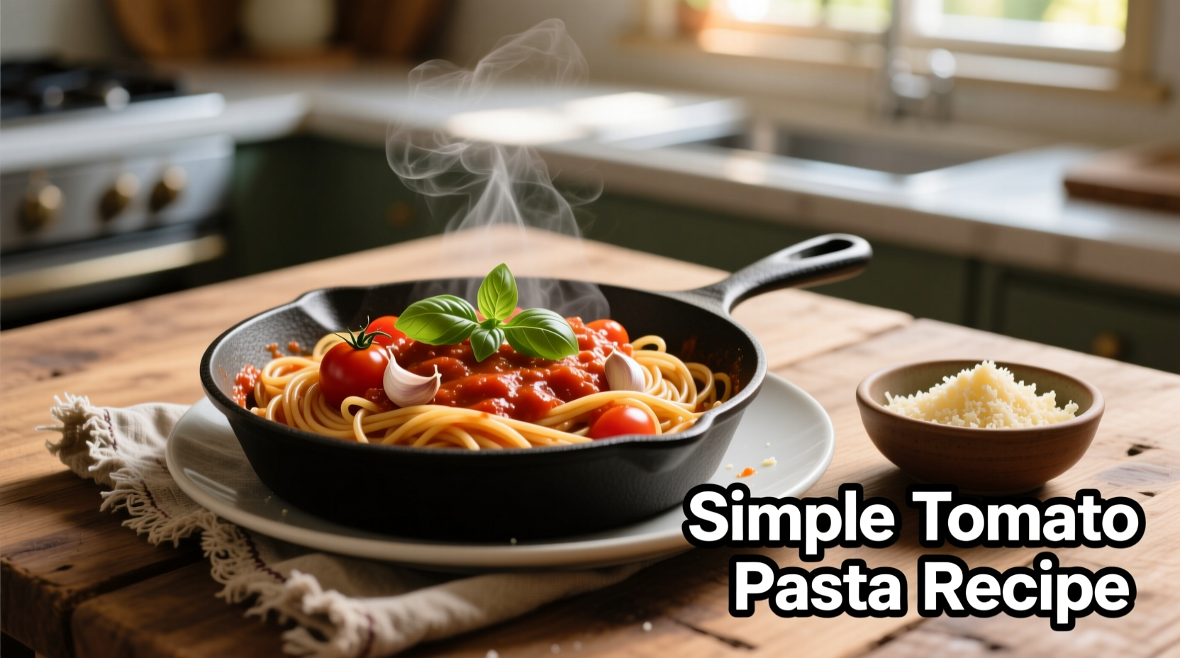 Simple Tomato Pasta Recipe: Ready in 20 Minutes