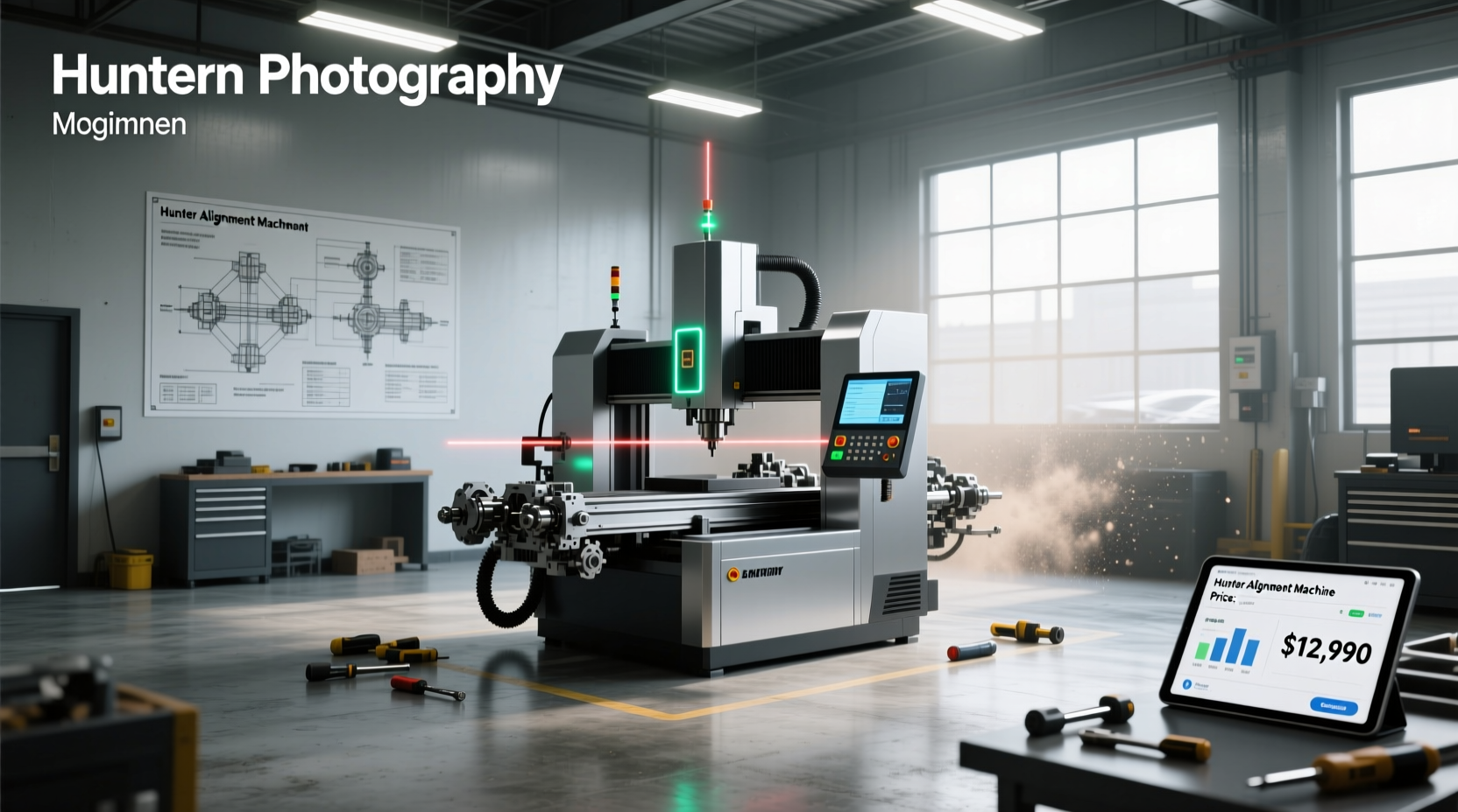What Is the Price of a Hunter Alignment Machine?
