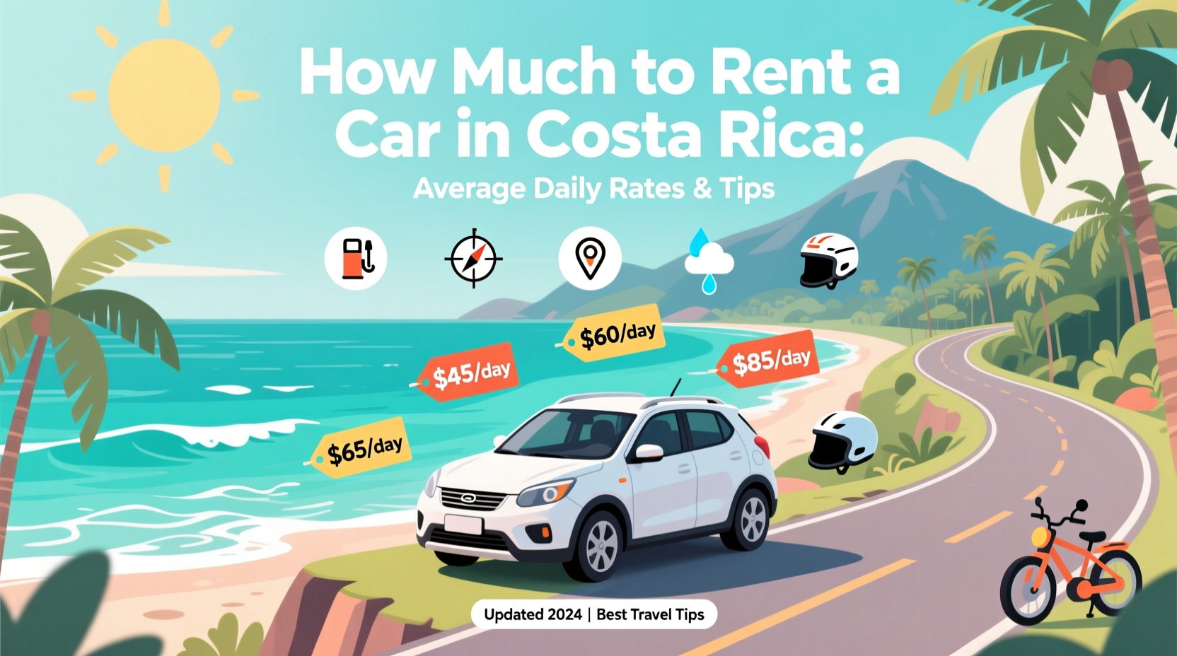 how much to rent a car in costa rica