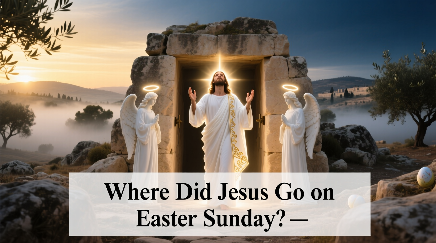 Where Did Jesus Go on Easter Sunday?