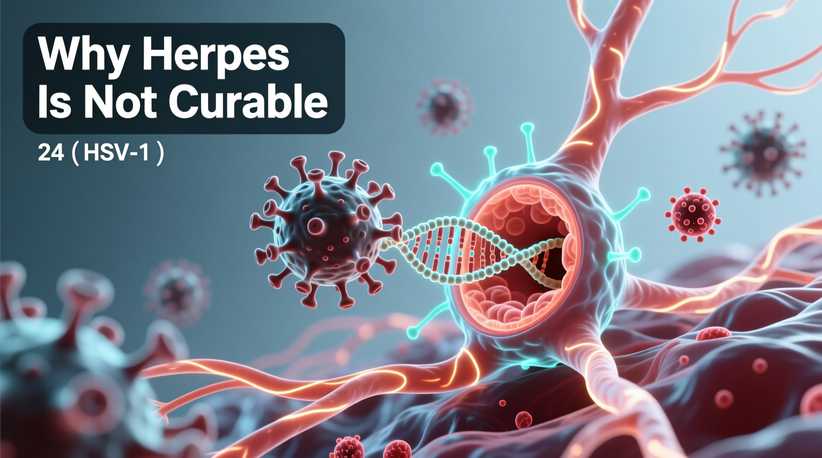 why is herpes not curable understanding the challenges