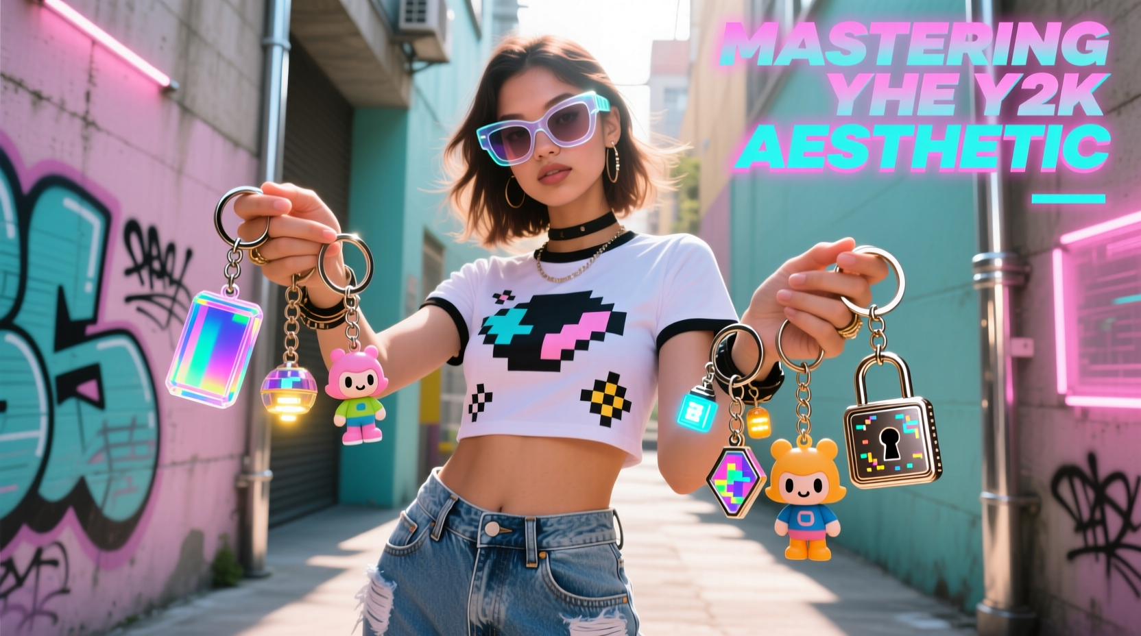 mastering the y2k aesthetic essential tips for styling keychains with confidence