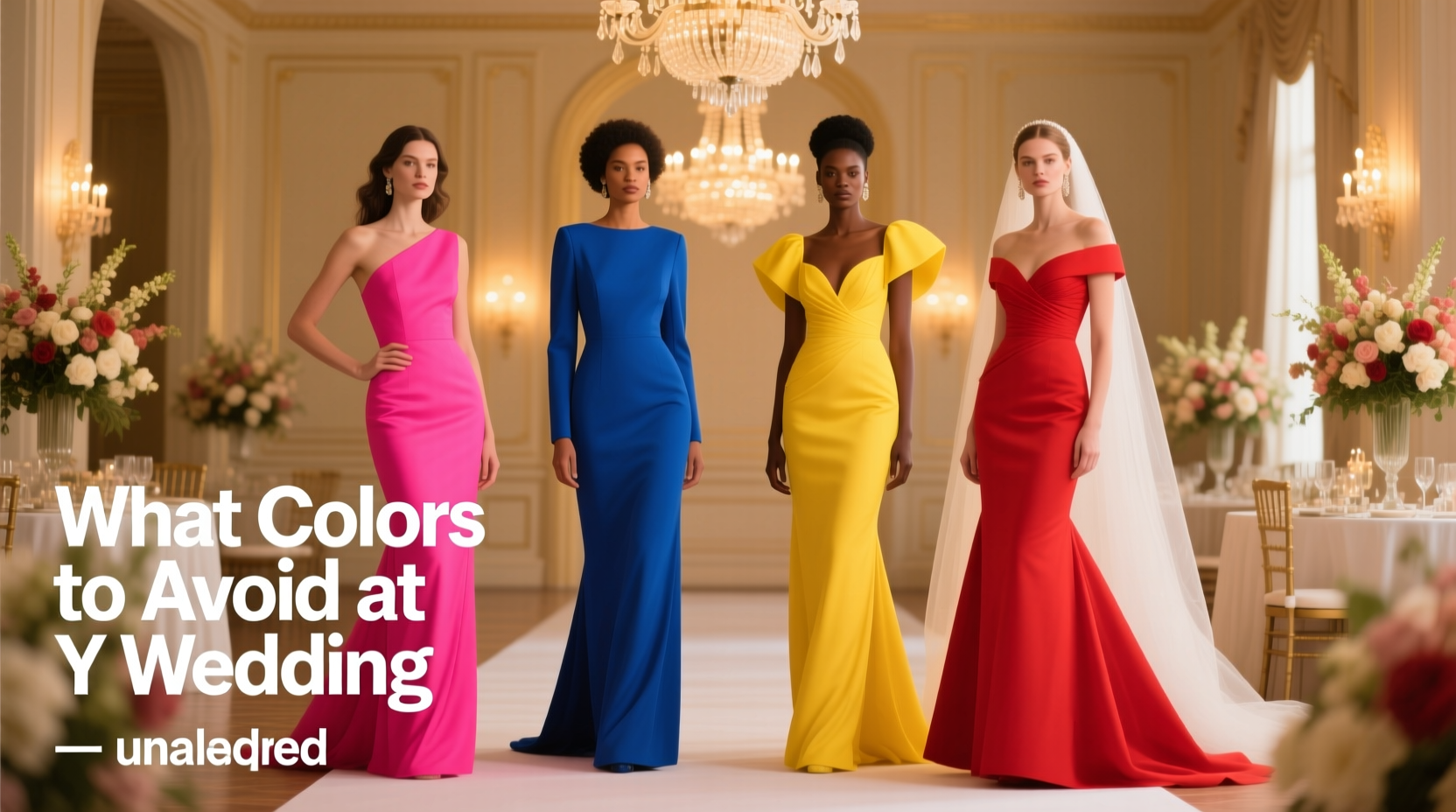 what colors to not wear to a wedding