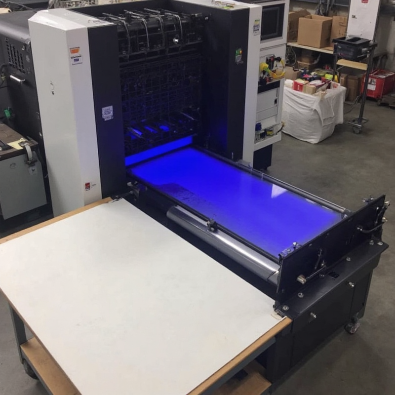 UV Interdeck for Komori Offset Printing Machines - Industrial UV Rotary Printers, ideal for vibrant, high-speed applications in modern printing shops.