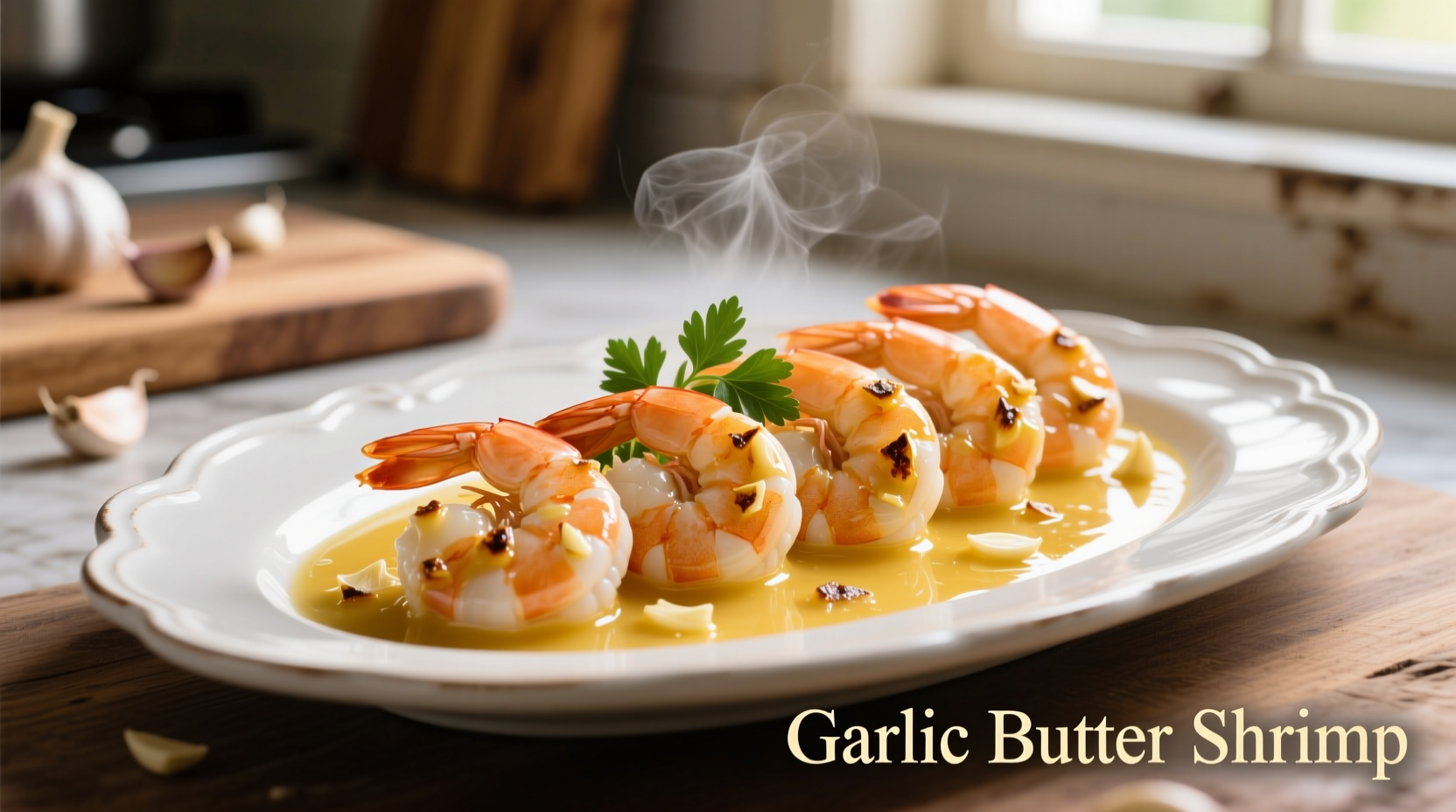 Perfect Buttered Garlic Shrimp Recipe in 20 Minutes