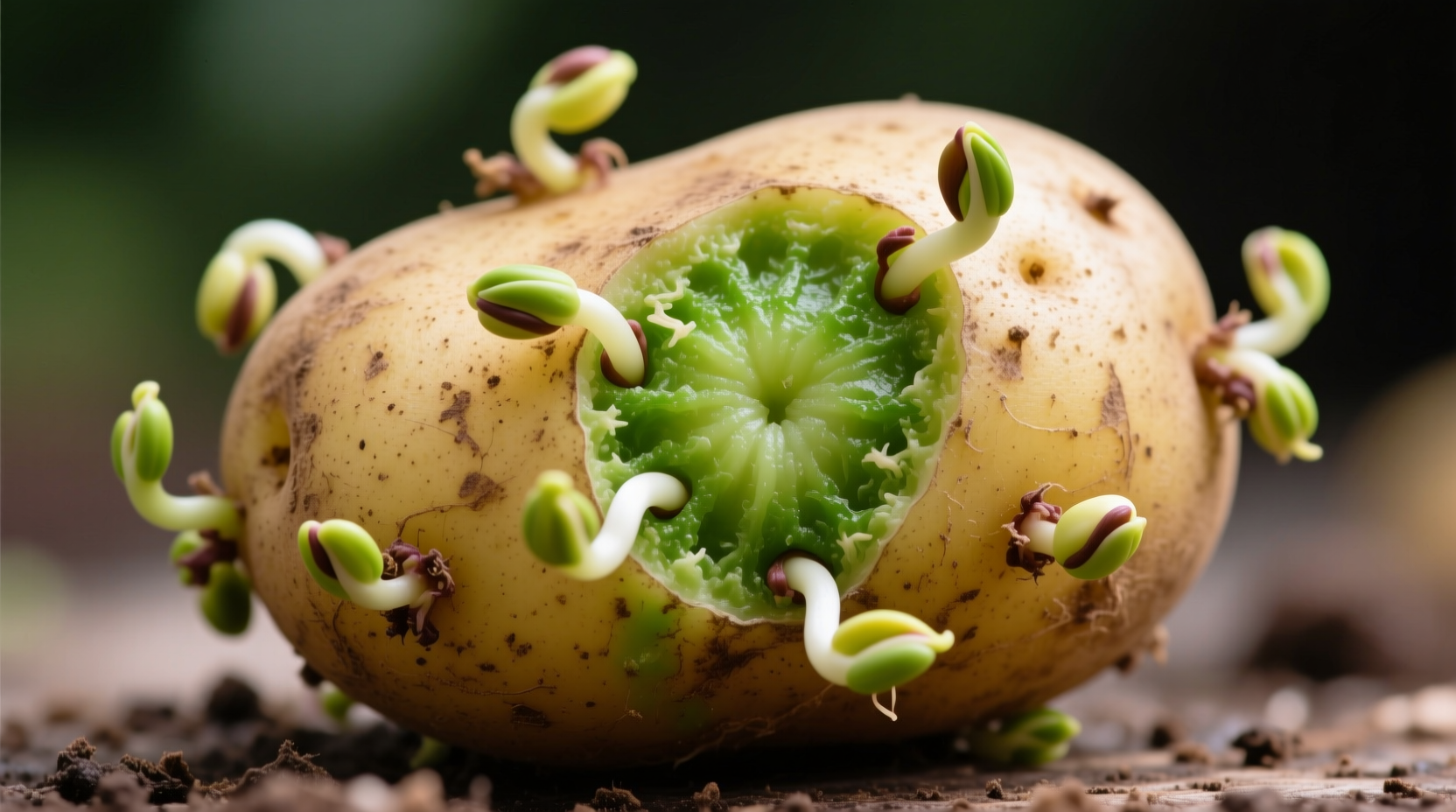 can you eat a sprouted potato