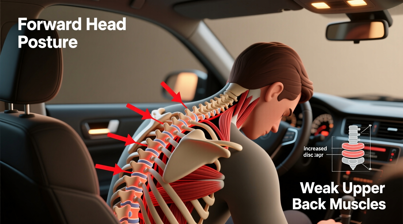 Why Back Seat Neck Pain Happens (and How to Fix It)