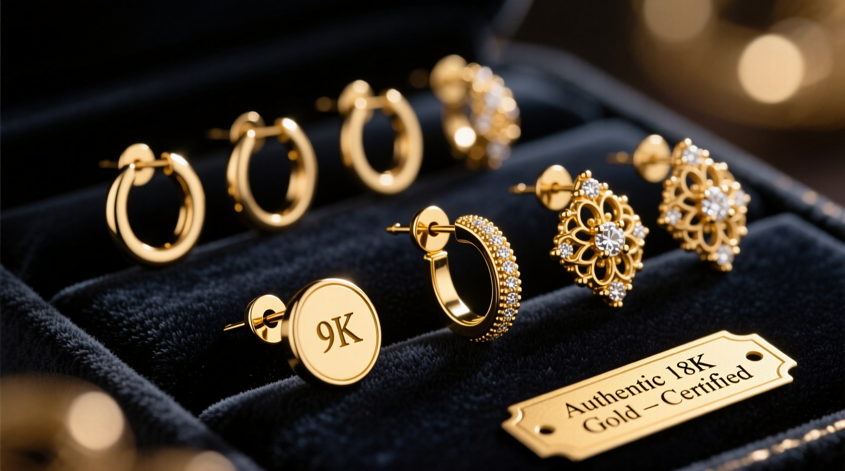 the definitive guide to identifying high quality gold earrings like a pro