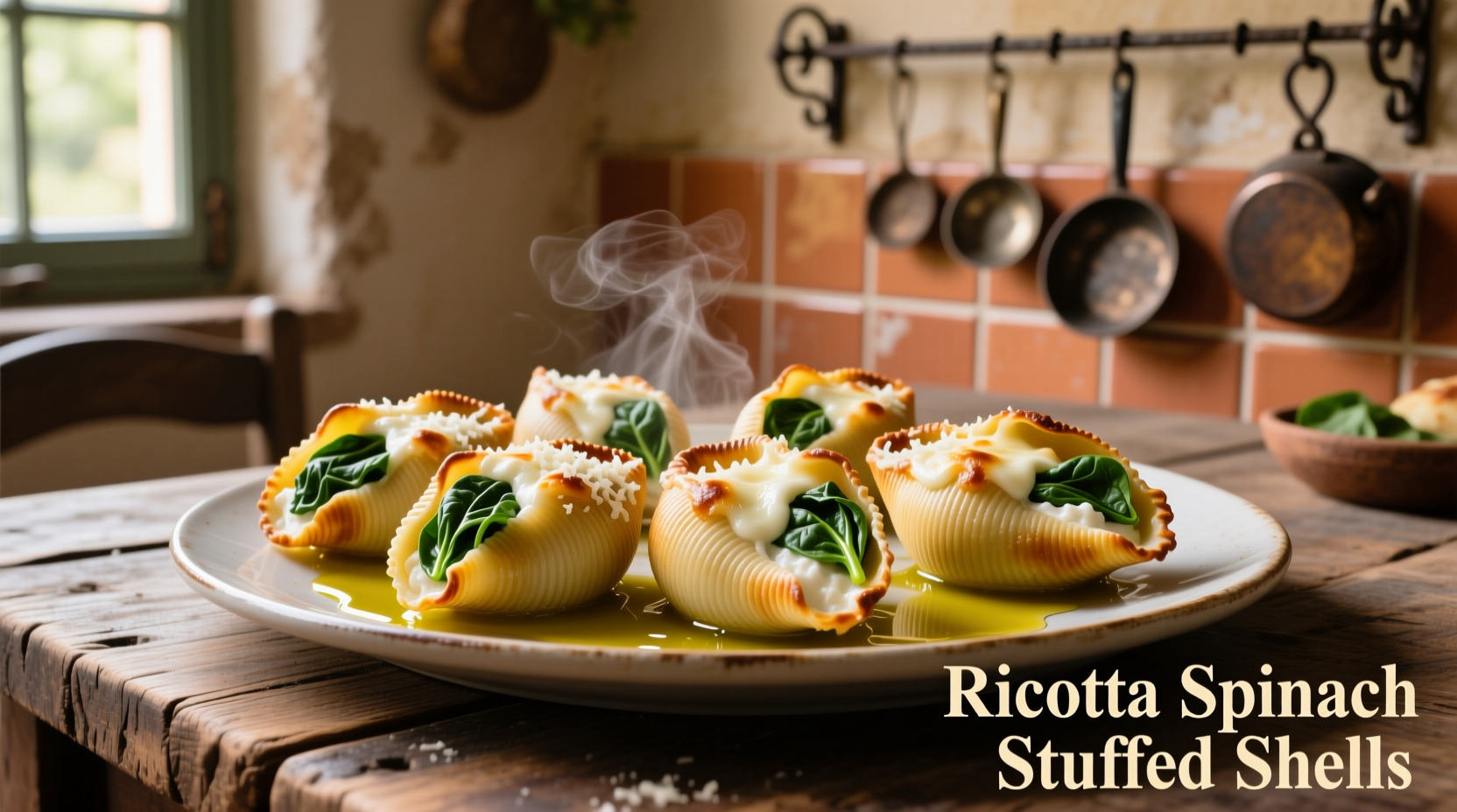 Perfect Ricotta Spinach Stuffed Shells Recipe | 45 Min