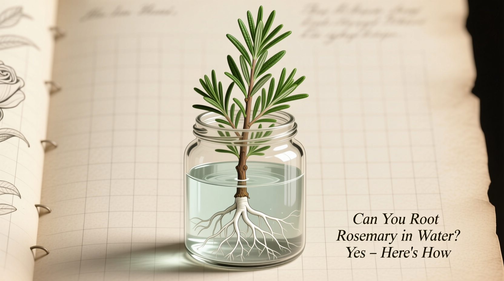 Can You Root Rosemary in Water? Yes – Here's How