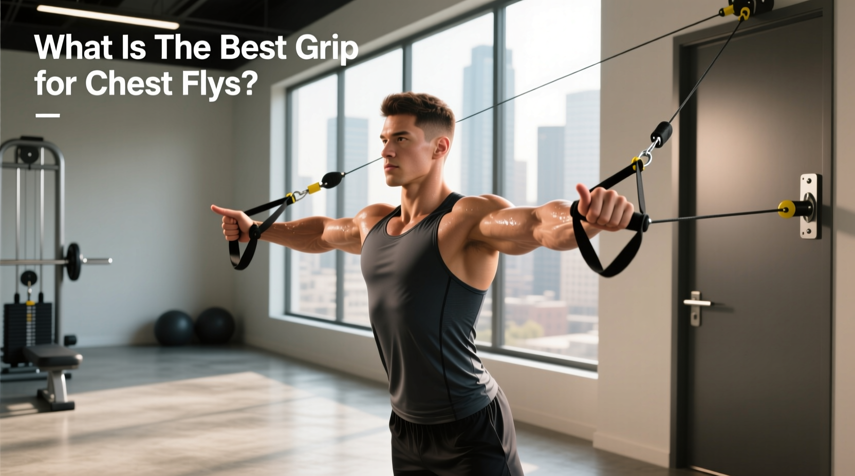 best grip for chest flys with bands
