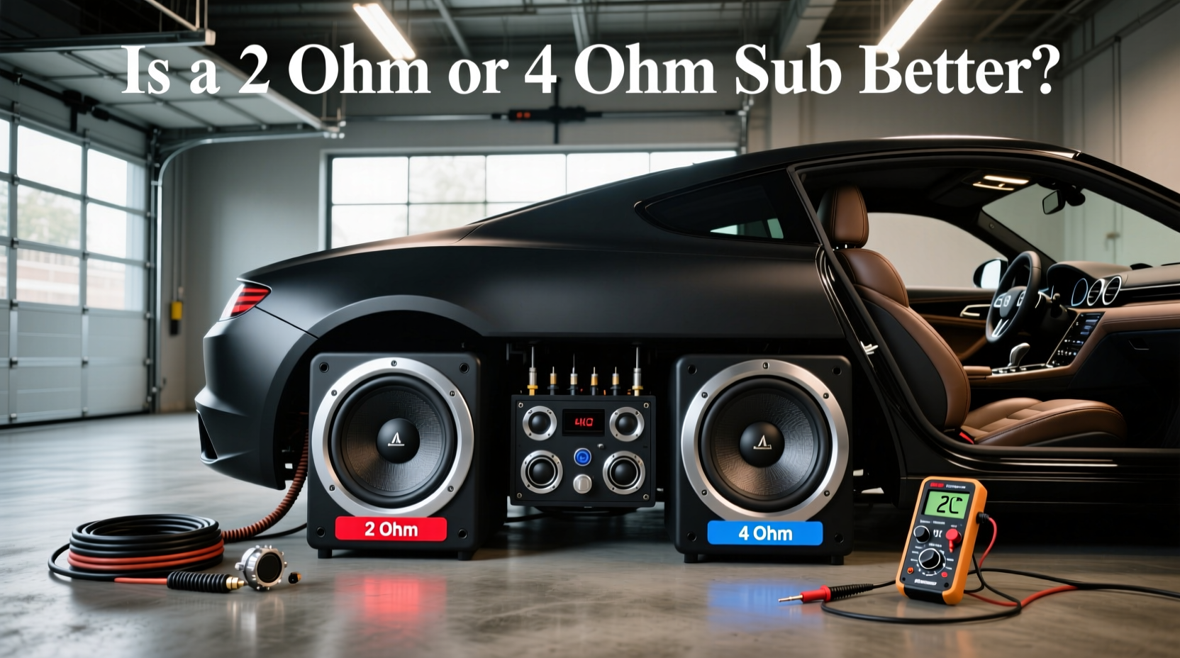 2 vs 4 ohm subwoofers which fits your car audio 