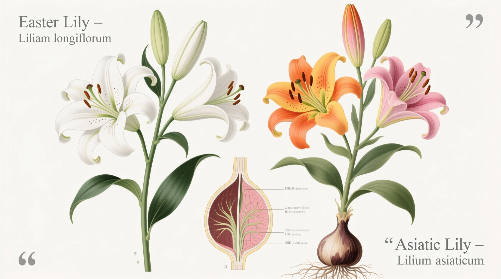 are easter lilies part of the asiatic lily