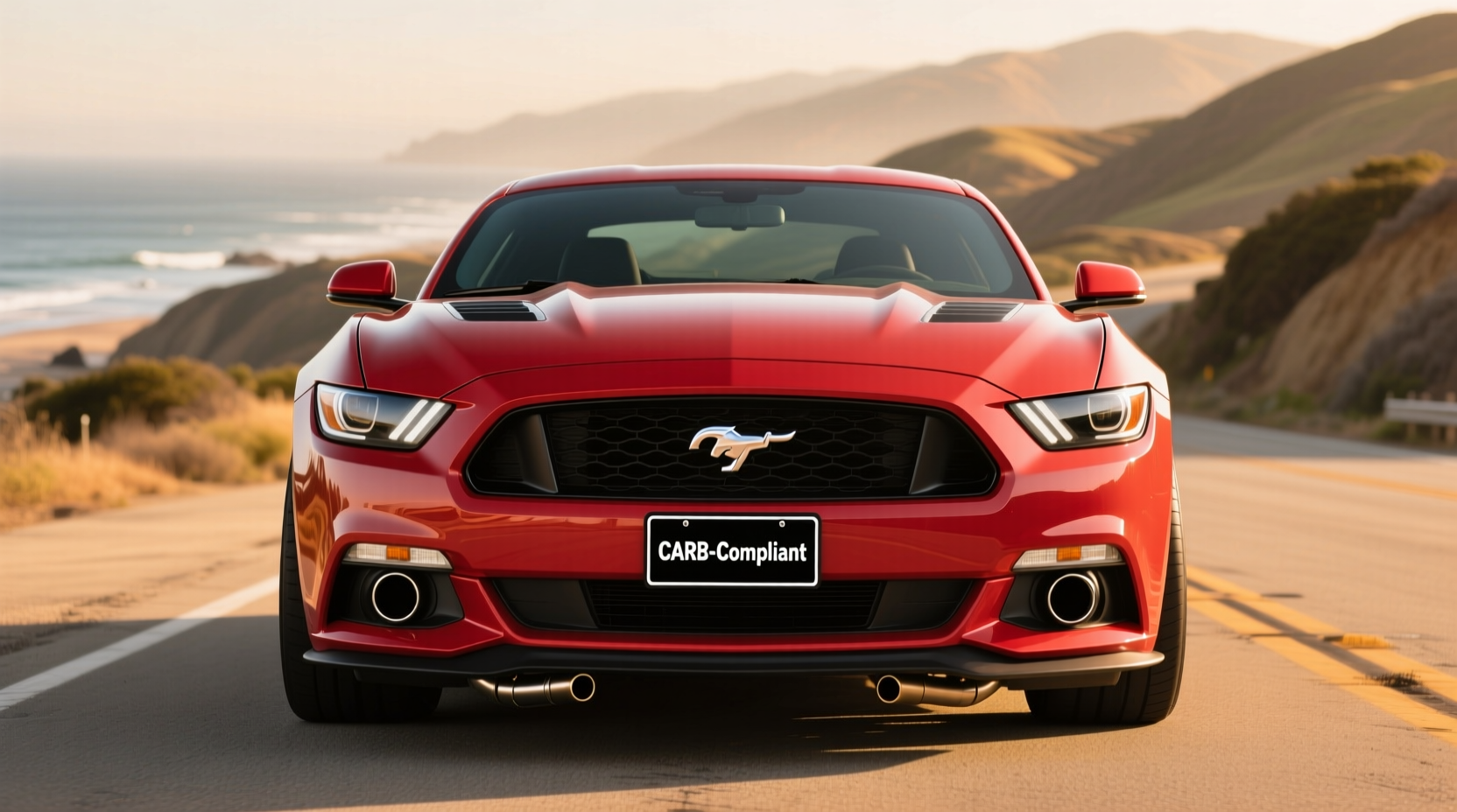 2015 mustang gt exhaust ca legality