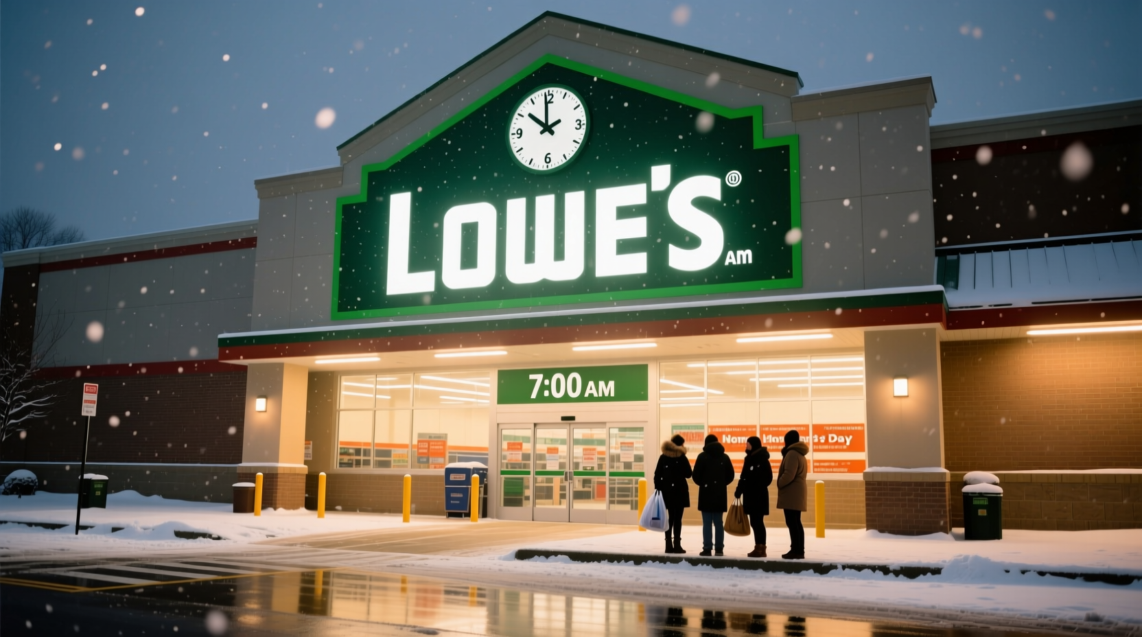 What Time Does Lowe's Open on New Year's Day?