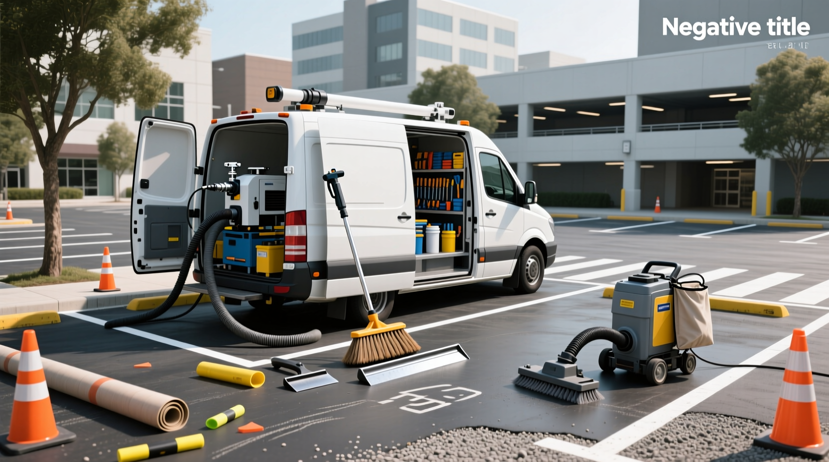 How to Choose Parking Lot Cleaning Equipment and Tools for a Striping Business