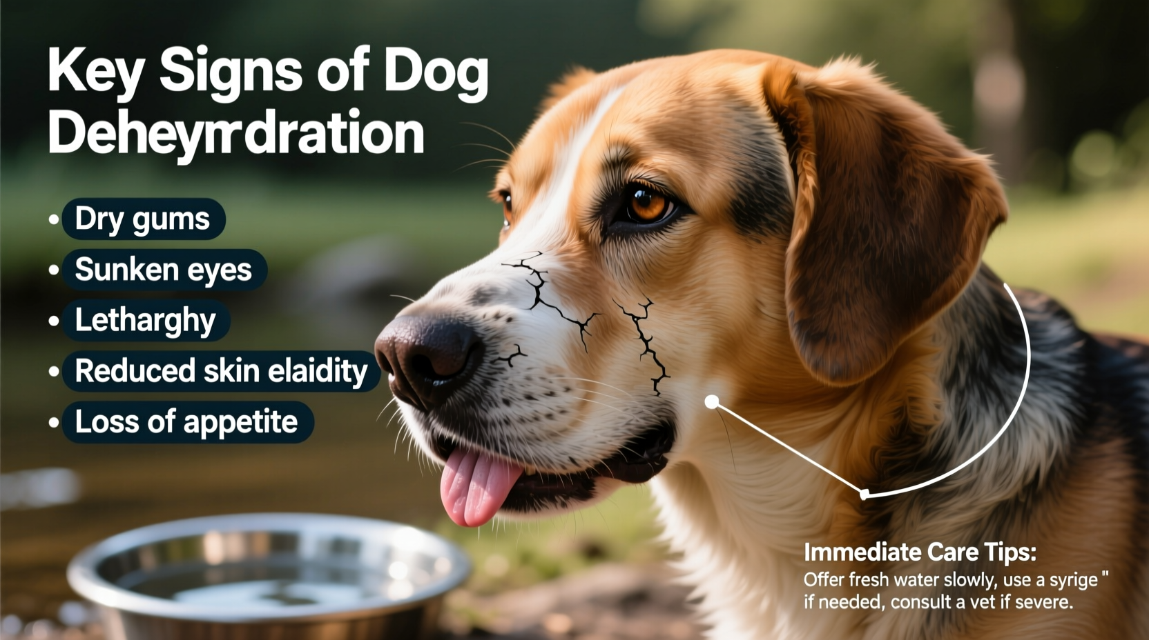 how to identify and respond to dehydration in your dog key signs and care tips