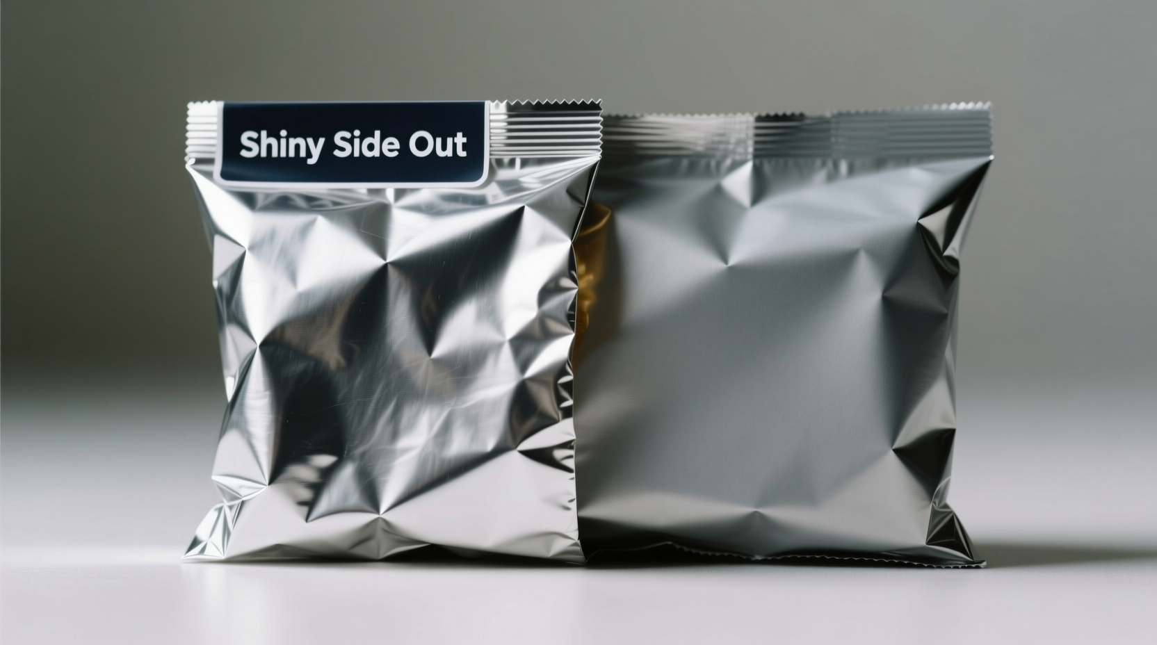 foils shiny side does it matter which side you use